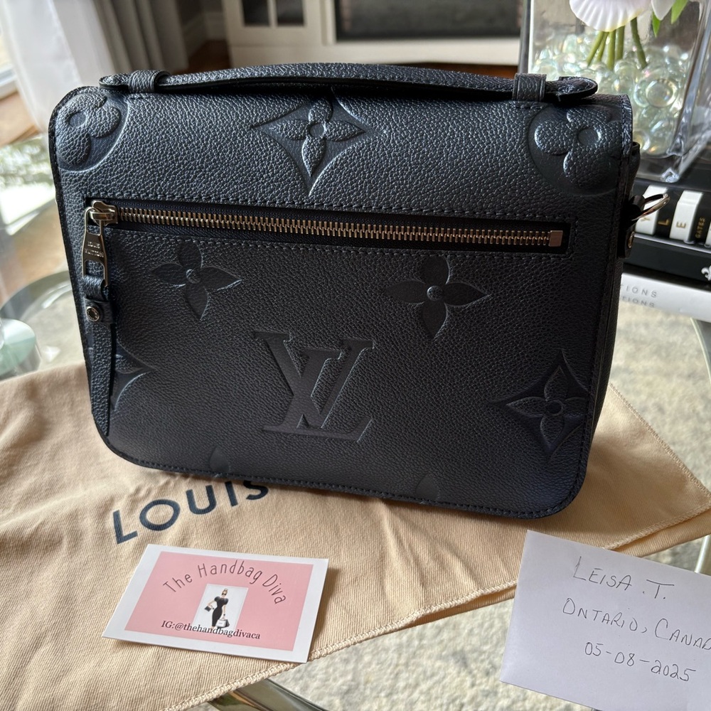 🌸Louis Vuitton Empriente Navy Nacre Pochette Metis🌸 - Picture 12 of 17